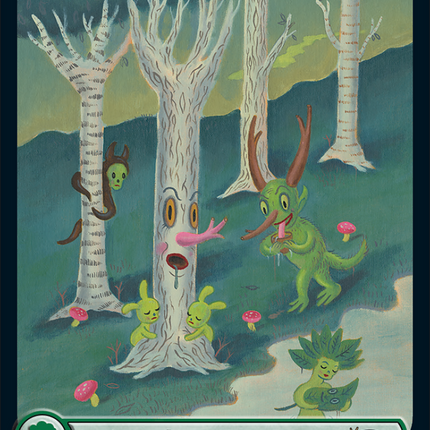 Forest (SLD-1386) - Secret Lair Drop: (Full Art) Foil