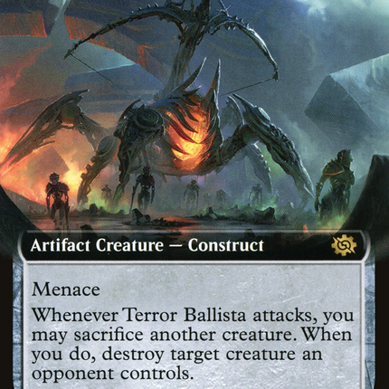 Terror Ballista (BRO-375) - The Brothers' War: (Extended Art) Foil