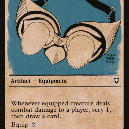 Goggles of Night (CLB-384) - Commander Legends: Battle for Baldur's Gate: (Showcase) Foil