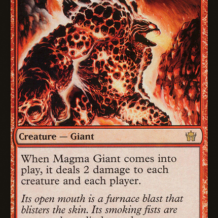 Magma Giant (5DN-072) - Fifth Dawn Foil
