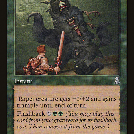 Sylvan Might (ODY-277) - Odyssey: (tombstone) Foil