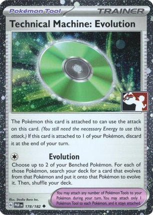 Technical Machine: Evolution 178/182  - Holofoil Prize Pack Series Cards - Uncommon