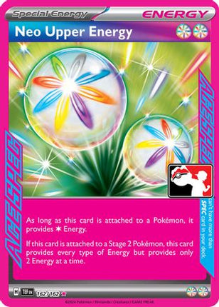 Neo Upper Energy 162/162  - Holofoil Prize Pack Series Cards - ACE SPEC Rare