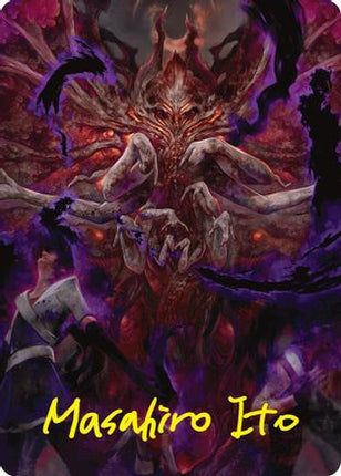 Damnation Art Card (Gold-Stamped Signature) (ASDSK-053) - Art Series: Duskmourn: House of Horror