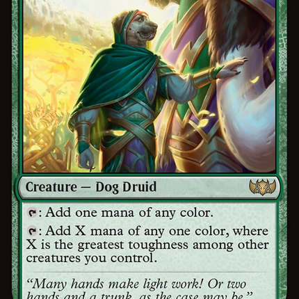 Arbor Adherent (TDC-042) - Commander: Tarkir: Dragonstorm
