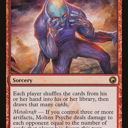 Molten Psyche (SOM-098) - Scars of Mirrodin