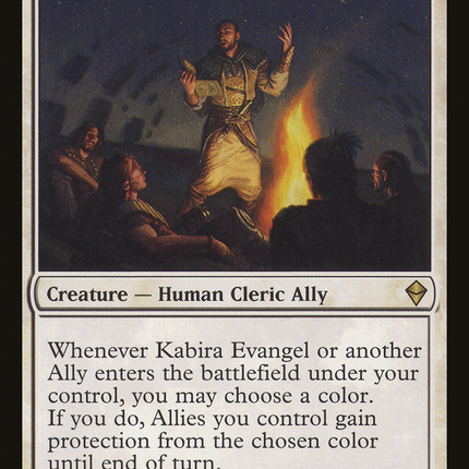 Kabira Evangel (ZEN-015) - Zendikar Foil
