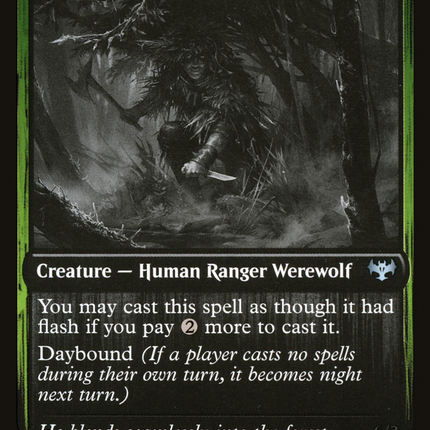Oakshade Stalker // Moonlit Ambusher (DBL-479) - Innistrad: Double Feature: (Double Faced Transform)