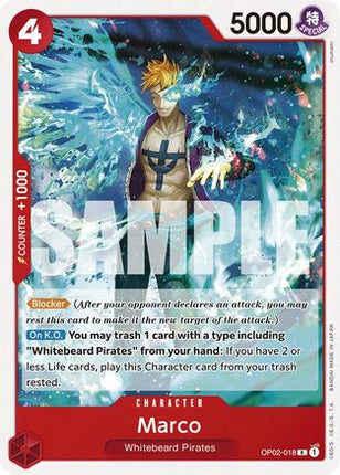 Marco (OP02-018) - Starter Deck 15: RED Edward.Newgate