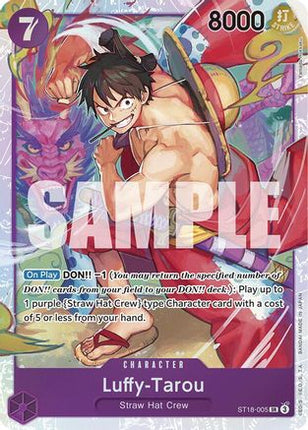 Luffy-Tarou (ST18-005) - Starter Deck 18: PURPLE Monkey.D.Luffy Foil