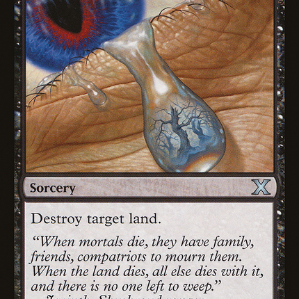 Rain of Tears (10E-170) - Tenth Edition Foil