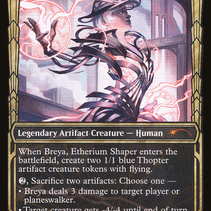 Breya, Etherium Shaper (SLD-454) - Secret Lair Drop: (Showcase) Foil