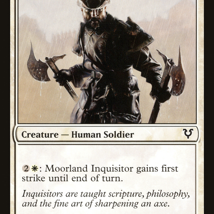 Moorland Inquisitor (AVR-030) - Avacyn Restored
