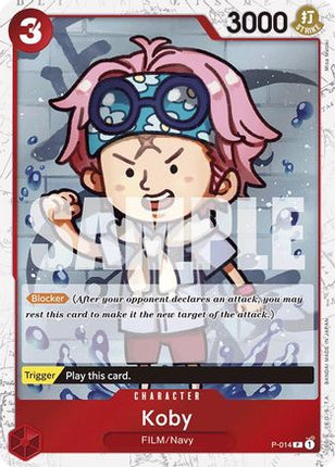 Koby (Jolly Roger Foil) (P-014) - Premium Booster -The Best- Foil