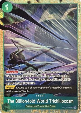 The Billion-fold World Trichiliocosm (Premium Card Collection -Best Selection Vol. 2-) (OP06-038) - One Piece Promotion Cards Foil