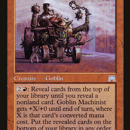 Goblin Machinist (ONS-204) - Onslaught Foil