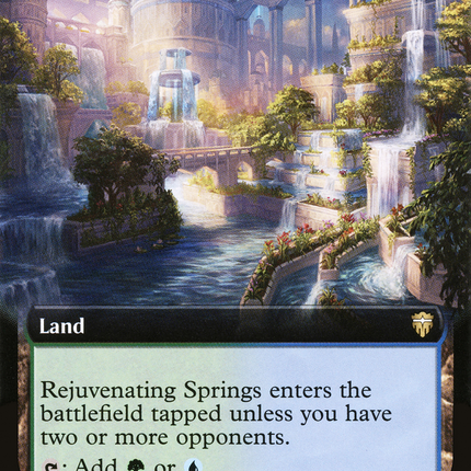 Rejuvenating Springs (CMR-709) - Commander Legends: (Extended Art)