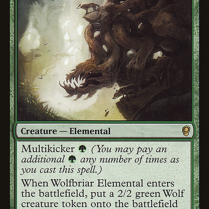 Wolfbriar Elemental (CNS-182) - Conspiracy Foil