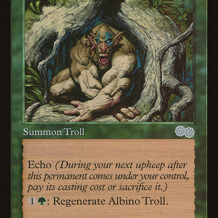 Albino Troll (USG-231) - Urza's Saga