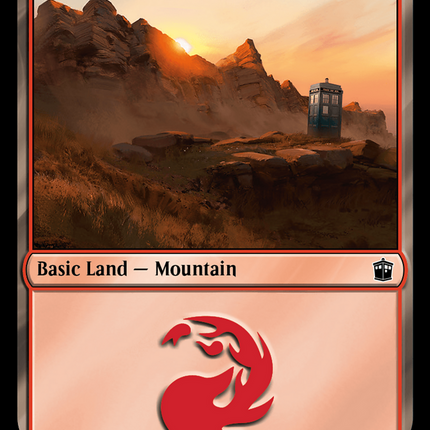 Mountain (WHO-202) - Doctor Who Foil
