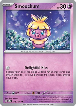 Smoochum 075/191  SV08 Surging Sparks - Common