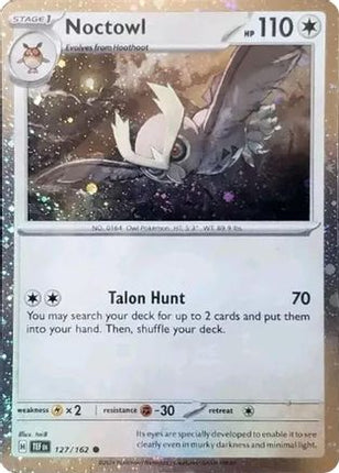 Noctowl 127/162  - Holofoil Miscellaneous Cards & Products - Promo