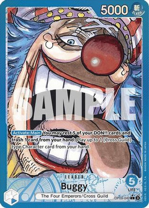 Buggy (042) (Parallel) (OP09-042) - Emperors in the New World Foil
