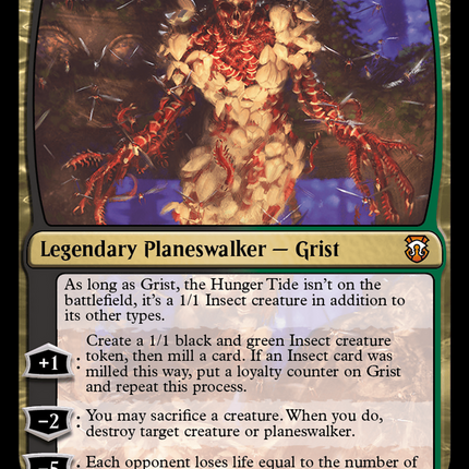Grist, the Hunger Tide (M3C-264) - Modern Horizons 3 Commander Foil