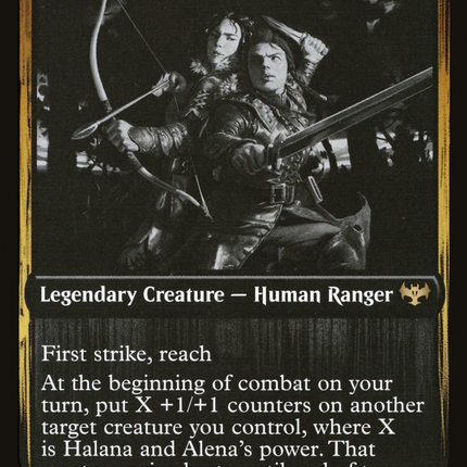 Halana and Alena, Partners (DBL-506) - Innistrad: Double Feature