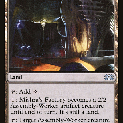 Mishra's Factory (2XM-323) - Double Masters Foil