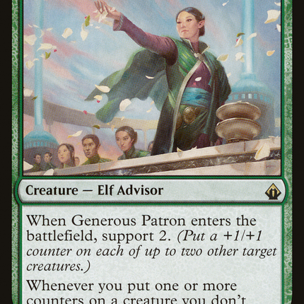 Generous Patron (BBD-070) - Battlebond Foil