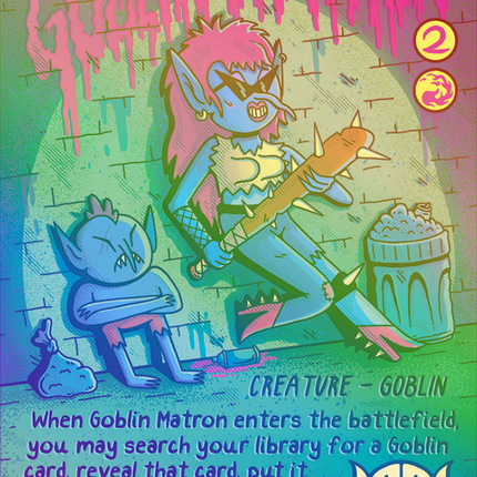 Goblin Matron (SLD-1312) - Secret Lair Drop (Borderless) Foil