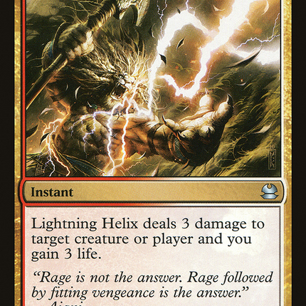 Lightning Helix (MMA-179) - Modern Masters Foil