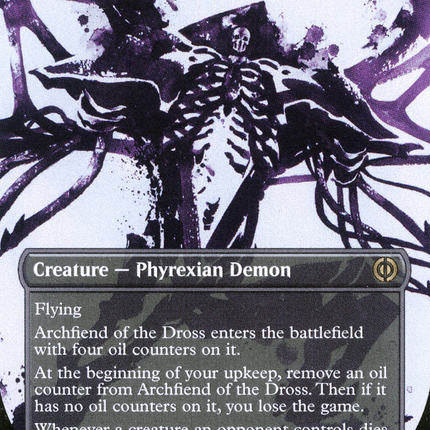 Archfiend of the Dross (ONE-304) - Phyrexia: All Will Be One: (Showcase) (Borderless)