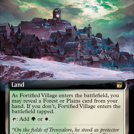 Fortified Village (WHO-497) - Doctor Who: (Extended Art)