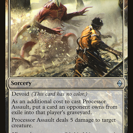 Processor Assault (BFZ-132) - Battle for Zendikar: (devoid)