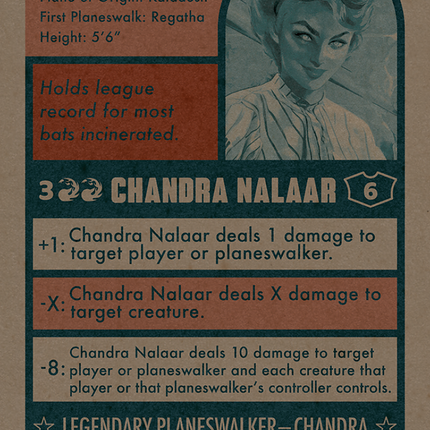 Chandra Nalaar // Chandra Nalaar (SLD-1456) - Secret Lair Drop: (Full Art) (Borderless) Foil