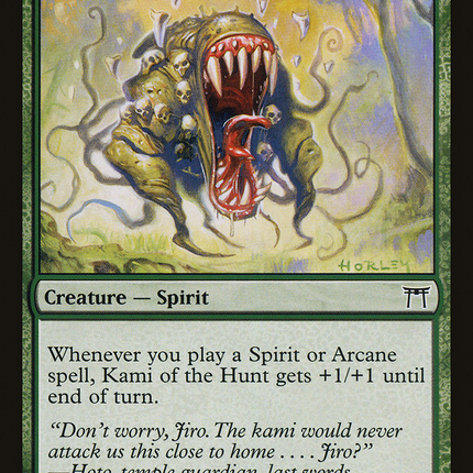 Kami of the Hunt (CHK-219) - Champions of Kamigawa