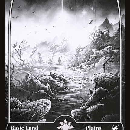 Plains (MID-269) - Innistrad: Midnight Hunt: (Full Art, Showcase) Foil