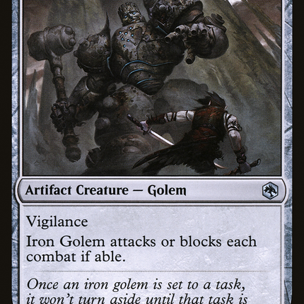 Iron Golem (AFR-247) - Adventures in the Forgotten Realms Foil