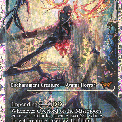 Overlord of the Mistmoors (DSK-397) - Duskmourn: House of Horror: (Showcase) Foil