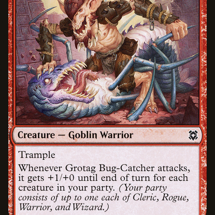 Grotag Bug-Catcher (ZNR-142) - Zendikar Rising Foil