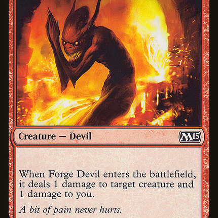 Forge Devil (M15-140) - Magic 2015 Foil