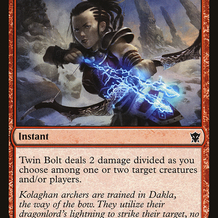 Twin Bolt (DTK-164) - Dragons of Tarkir Foil