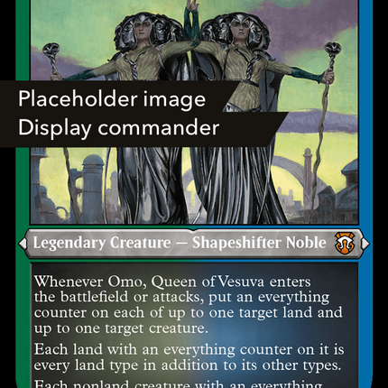 Omo, Queen of Vesuva (M3C-149) - Modern Horizons 3 Commander