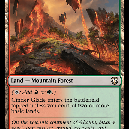 Cinder Glade (M3C-329) - Modern Horizons 3 Commander