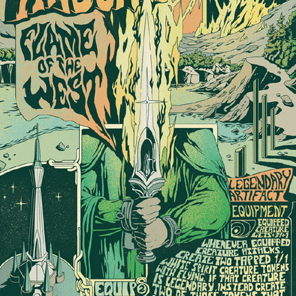 Andúril, Flame of the West (LTR-746) - The Lord of the Rings: Tales of Middle-earth (Borderless) Foil