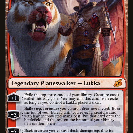 Lukka, Coppercoat Outcast (PPIKO-125) - Ikoria: Lair of Behemoths Promos Foil