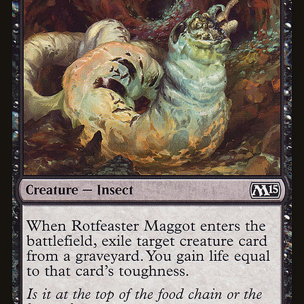Rotfeaster Maggot (M15-112) - Magic 2015 Foil