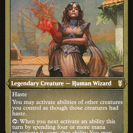 Dynaheir, Invoker Adept (Foil Etched) (CLB-532) - Commander Legends: Battle for Baldur's Gate Foil